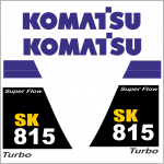 komatsu sk 815