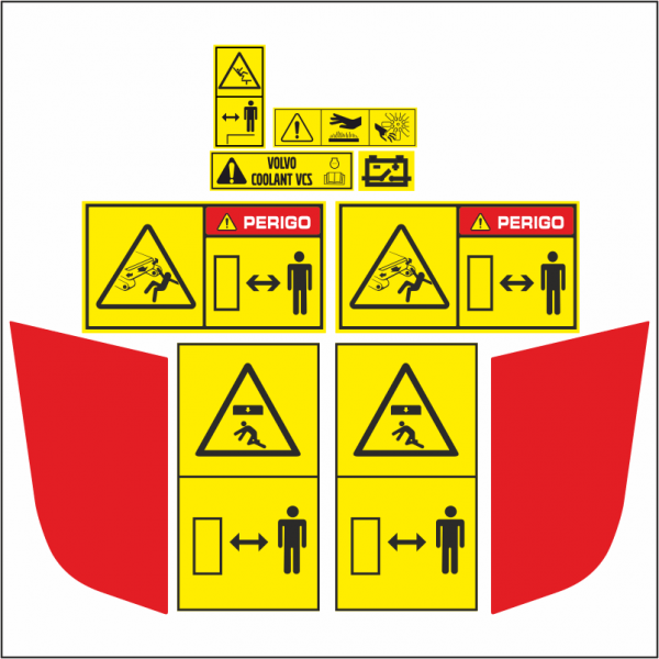Sinais Volvo EC 220 DN
