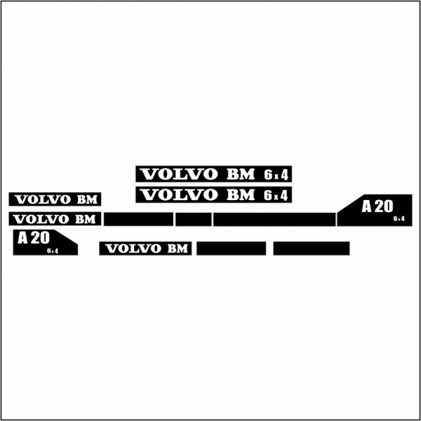 Volvo Bm A20 6×4