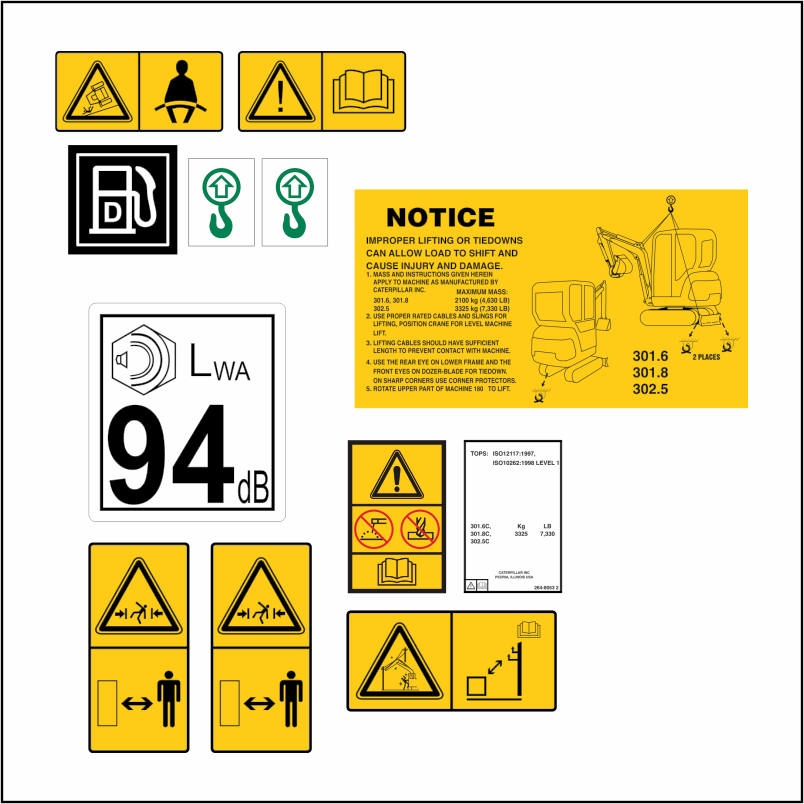 CAT 302.5 C SINAIS